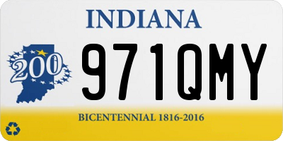 IN license plate 971QMY