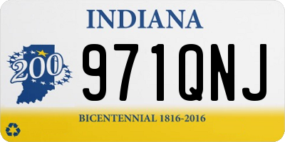 IN license plate 971QNJ