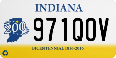 IN license plate 971QOV