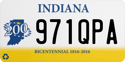 IN license plate 971QPA