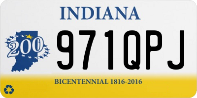 IN license plate 971QPJ