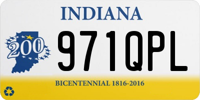 IN license plate 971QPL