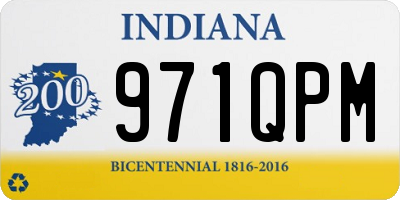 IN license plate 971QPM