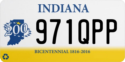 IN license plate 971QPP