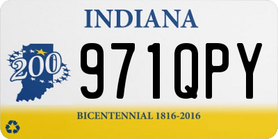 IN license plate 971QPY