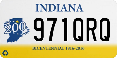 IN license plate 971QRQ