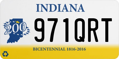 IN license plate 971QRT