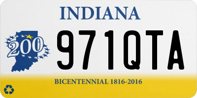 IN license plate 971QTA