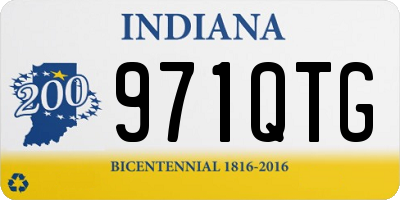 IN license plate 971QTG