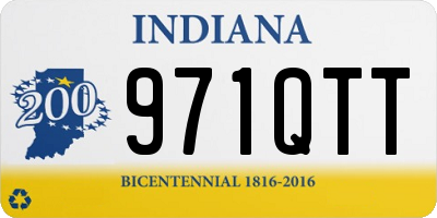 IN license plate 971QTT