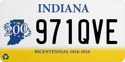 IN license plate 971QVE