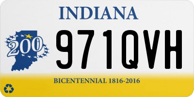 IN license plate 971QVH