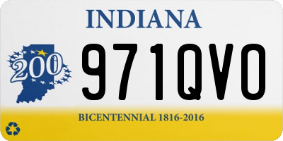 IN license plate 971QVO