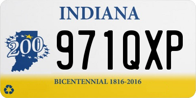 IN license plate 971QXP