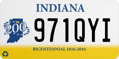 IN license plate 971QYI