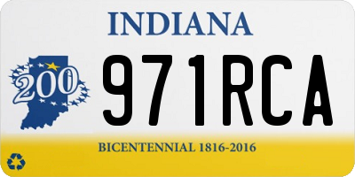 IN license plate 971RCA