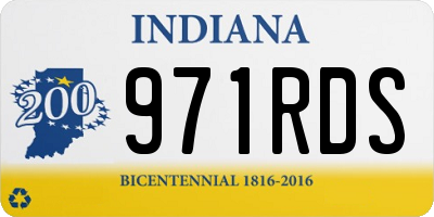 IN license plate 971RDS