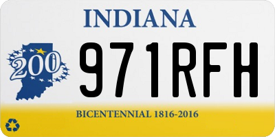 IN license plate 971RFH