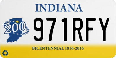 IN license plate 971RFY