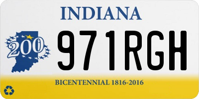IN license plate 971RGH