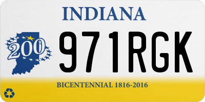 IN license plate 971RGK