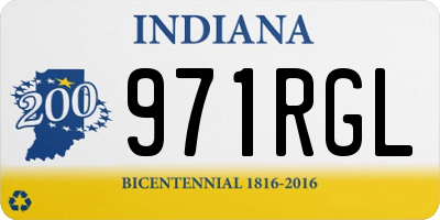 IN license plate 971RGL