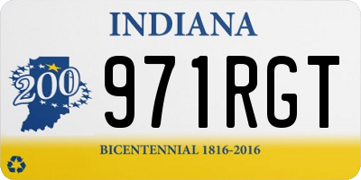 IN license plate 971RGT