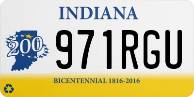 IN license plate 971RGU