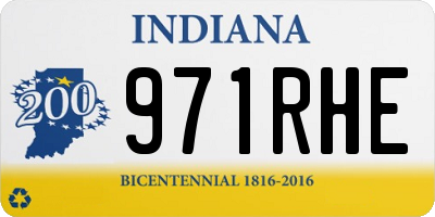 IN license plate 971RHE