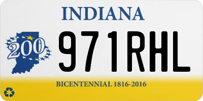 IN license plate 971RHL