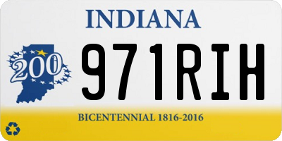 IN license plate 971RIH