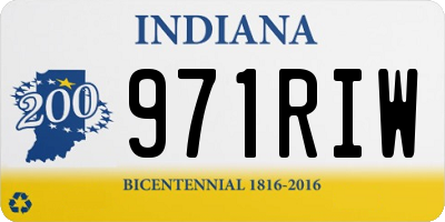 IN license plate 971RIW