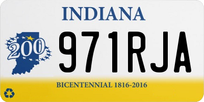 IN license plate 971RJA