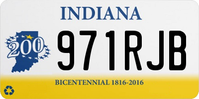 IN license plate 971RJB