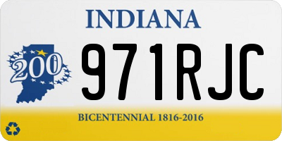 IN license plate 971RJC