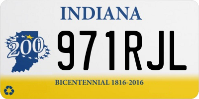 IN license plate 971RJL