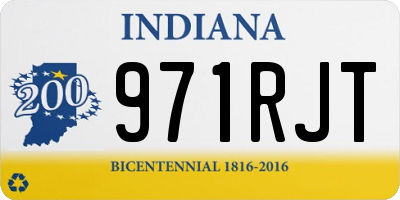 IN license plate 971RJT