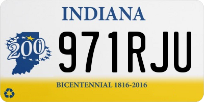 IN license plate 971RJU