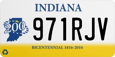 IN license plate 971RJV