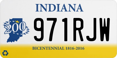 IN license plate 971RJW