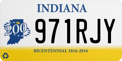 IN license plate 971RJY