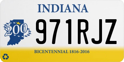 IN license plate 971RJZ