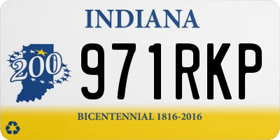 IN license plate 971RKP