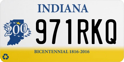 IN license plate 971RKQ