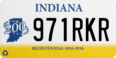 IN license plate 971RKR