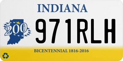 IN license plate 971RLH