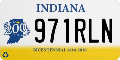 IN license plate 971RLN