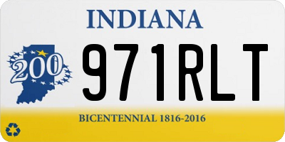 IN license plate 971RLT