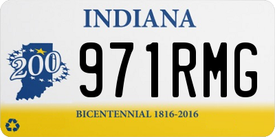 IN license plate 971RMG