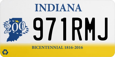 IN license plate 971RMJ